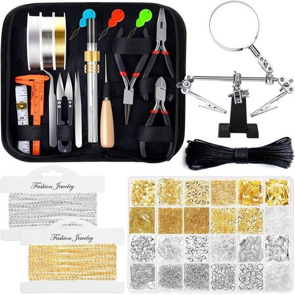 Jewelry Making Supplies Kits for Adults with Jewelry Making Tools, - Picture 2 of 9